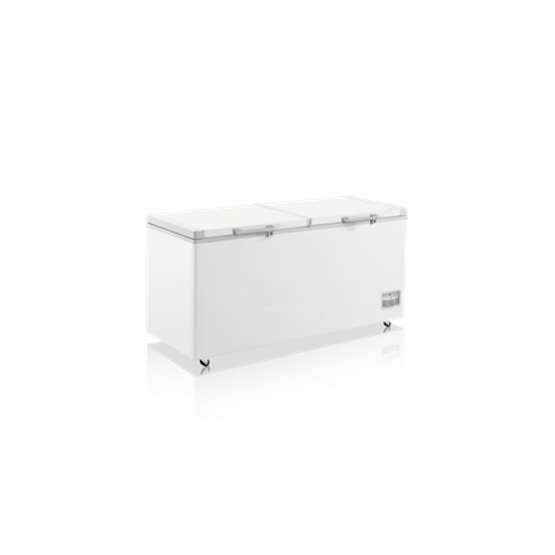 Congelador de peito de temperatura única com fundo curvo e abertura superior Congelador de peito de temperatura única com fundo curvo e abertura superior