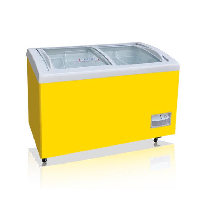 Congelador de baú com porta de vidro Congelador de baú com porta de vidro