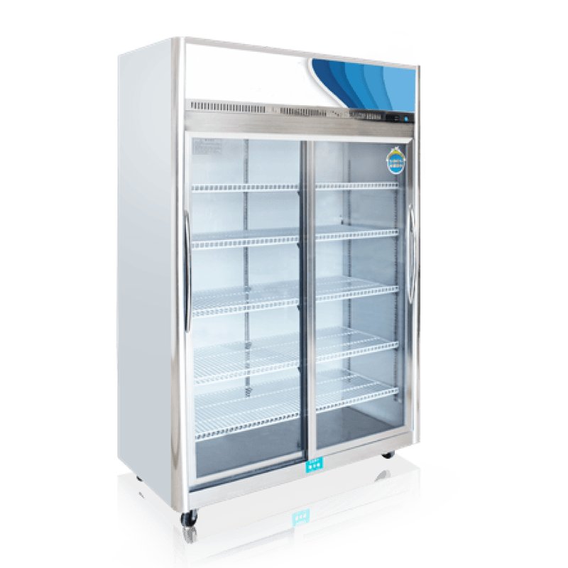 Congelador com porta deslizante Congelador com porta deslizante