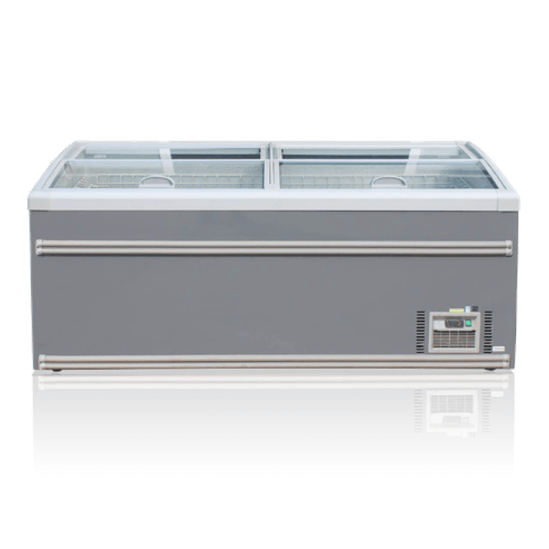 Vitrines refrigeradas de ilha combinada