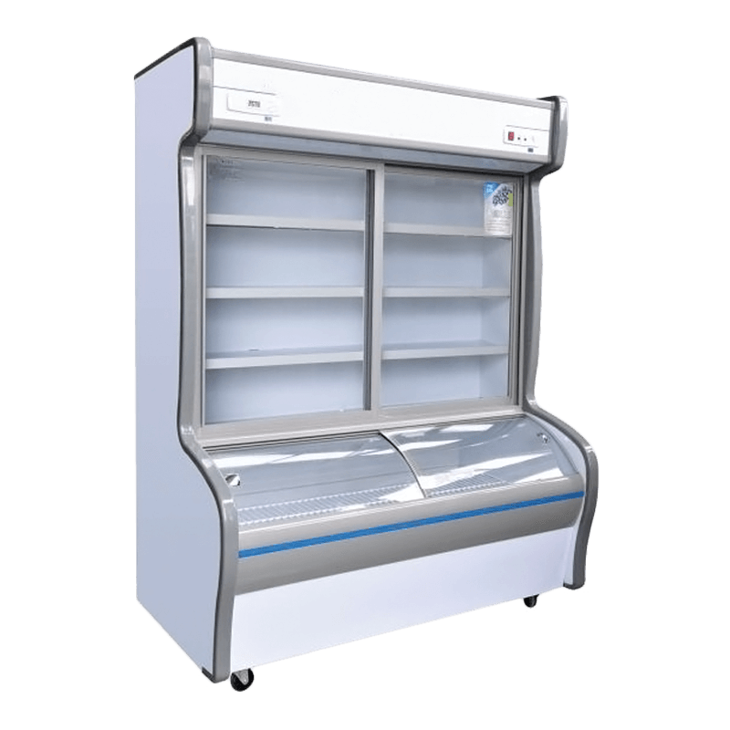 Chiller de display congelado de fundo profundo Chiller de display congelado de fundo profundo
