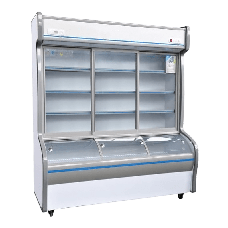 Chiller de display congelado de fundo profundo Chiller de display congelado de fundo profundo
