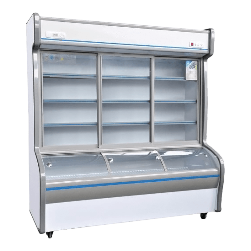 Chiller de display congelado de fundo profundo Chiller de display congelado de fundo profundo